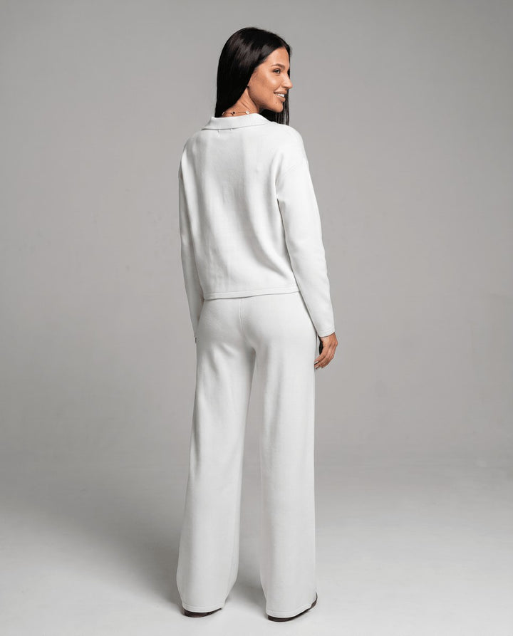 Emmeline — Relaxed Wide Leg Lounge Set for Women