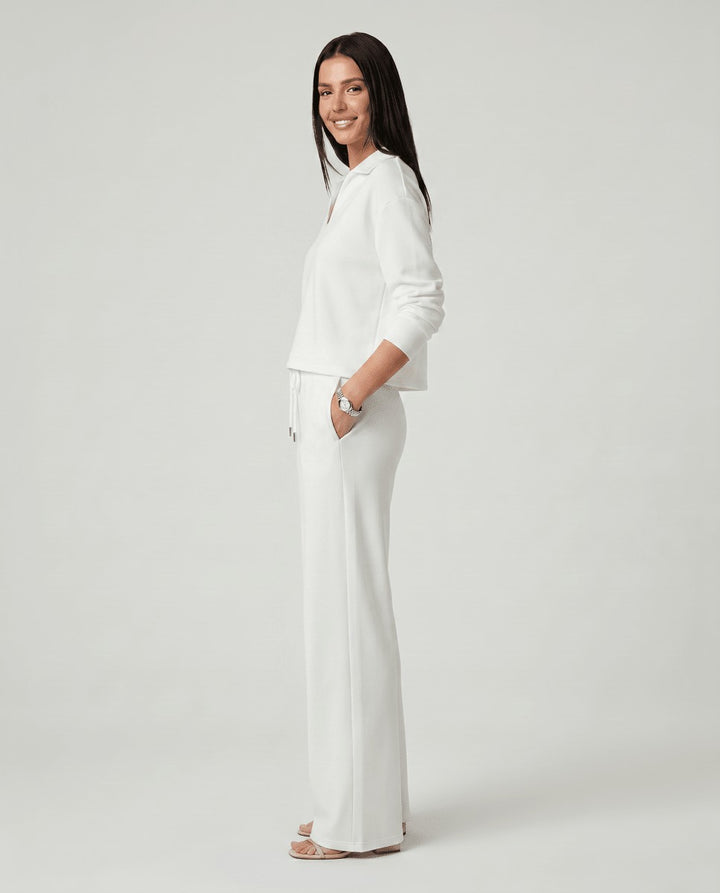 Emmeline — Relaxed Wide Leg Lounge Set for Women