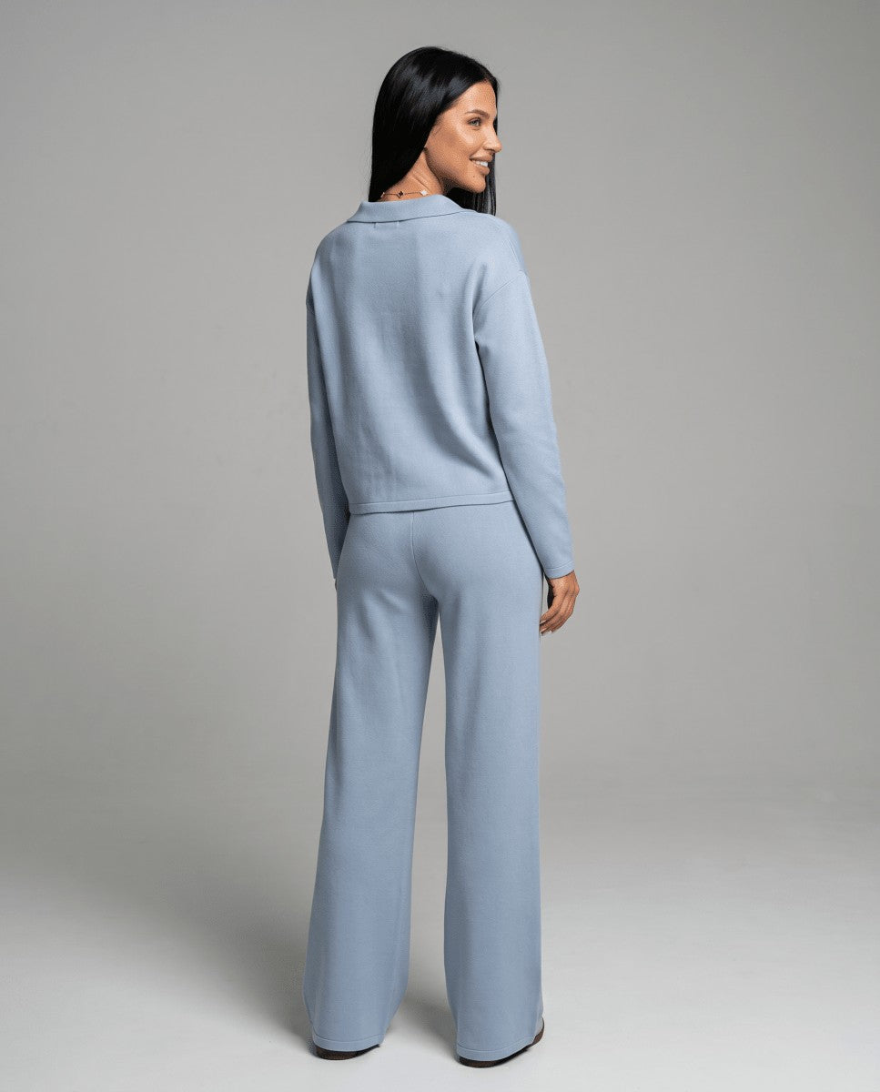 Emmeline — Relaxed Wide Leg Lounge Set for Women