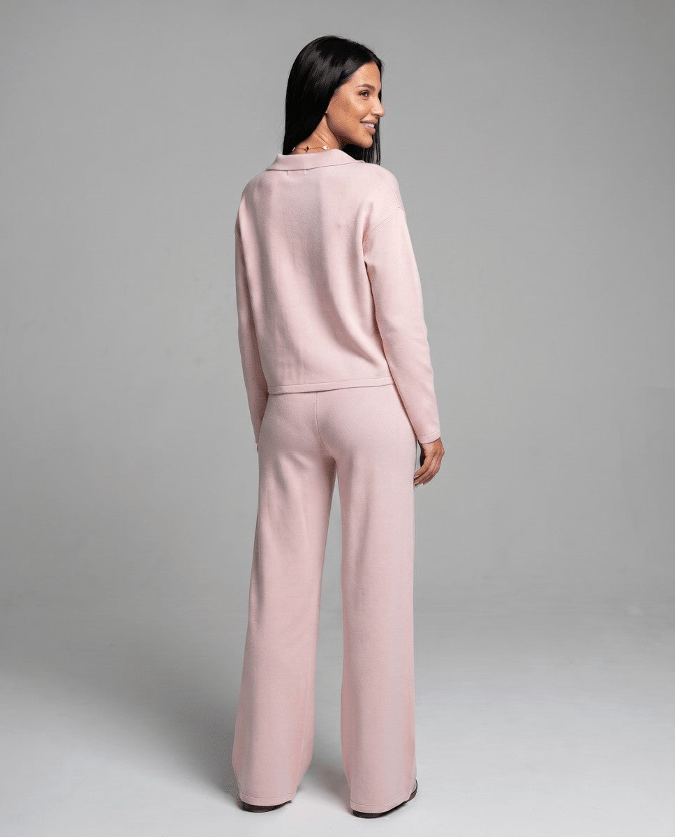 Emmeline — Relaxed Wide Leg Lounge Set for Women
