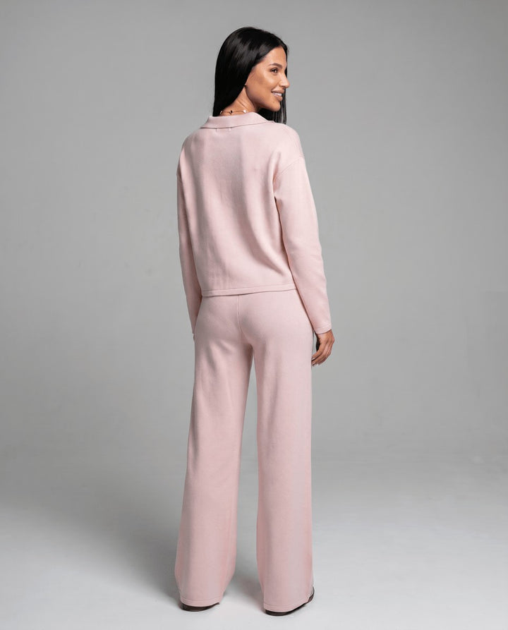 Emmeline — Relaxed Wide Leg Lounge Set for Women