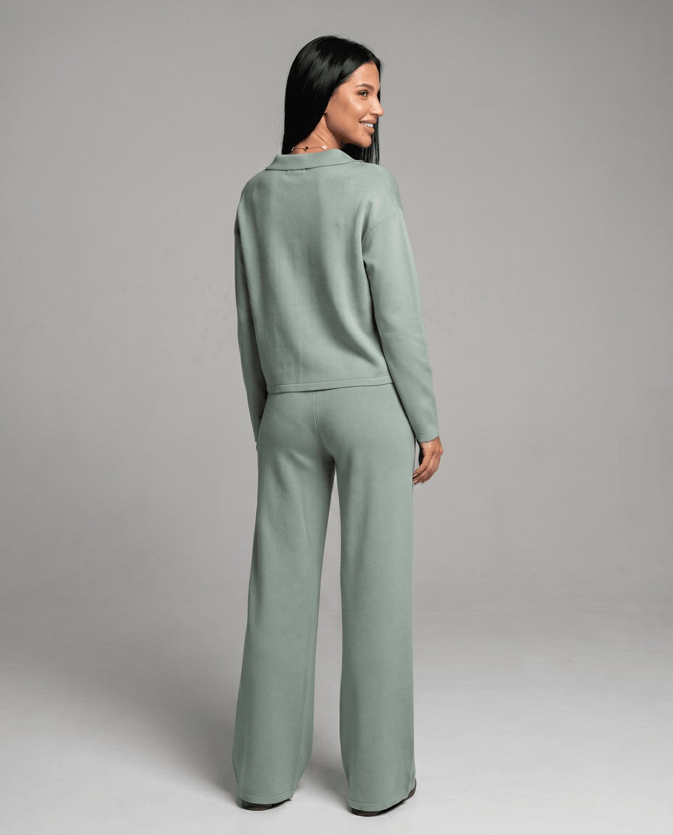 Emmeline — Relaxed Wide Leg Lounge Set for Women
