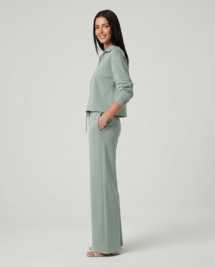 Emmeline — Relaxed Wide Leg Lounge Set for Women