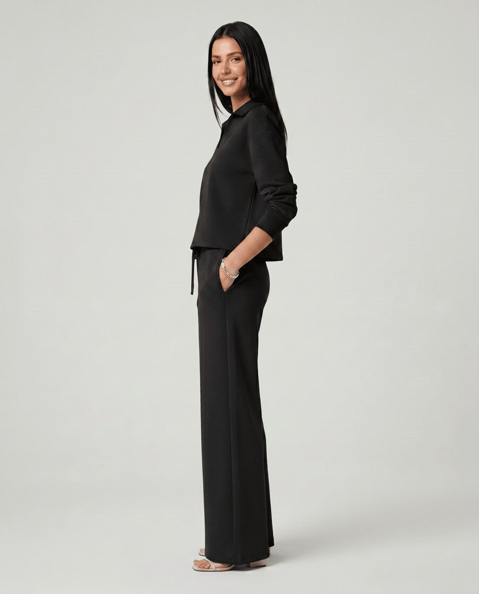 Emmeline — Relaxed Wide Leg Lounge Set for Women