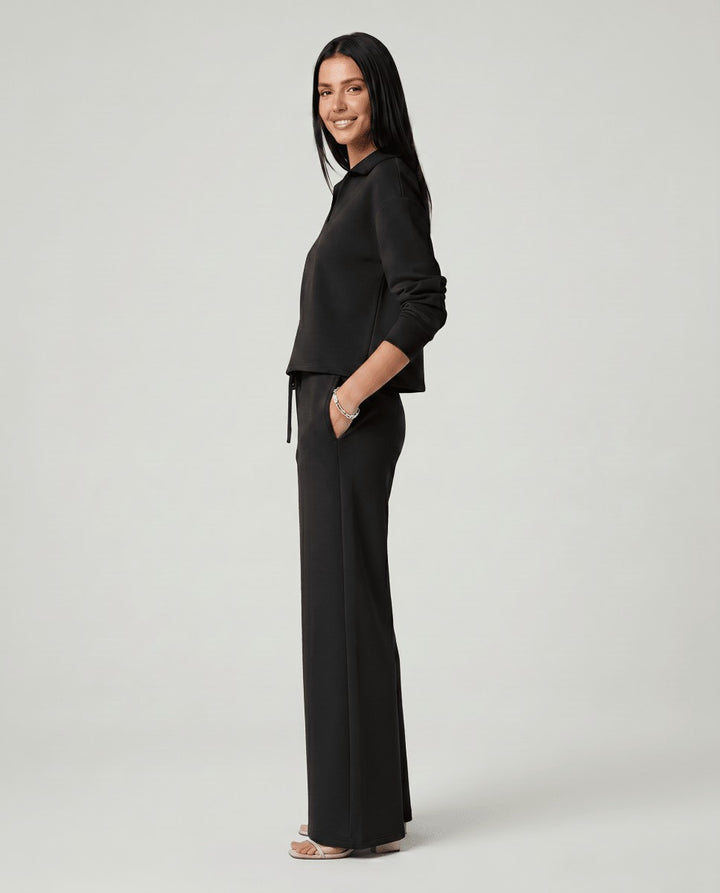 Emmeline — Relaxed Wide Leg Lounge Set for Women