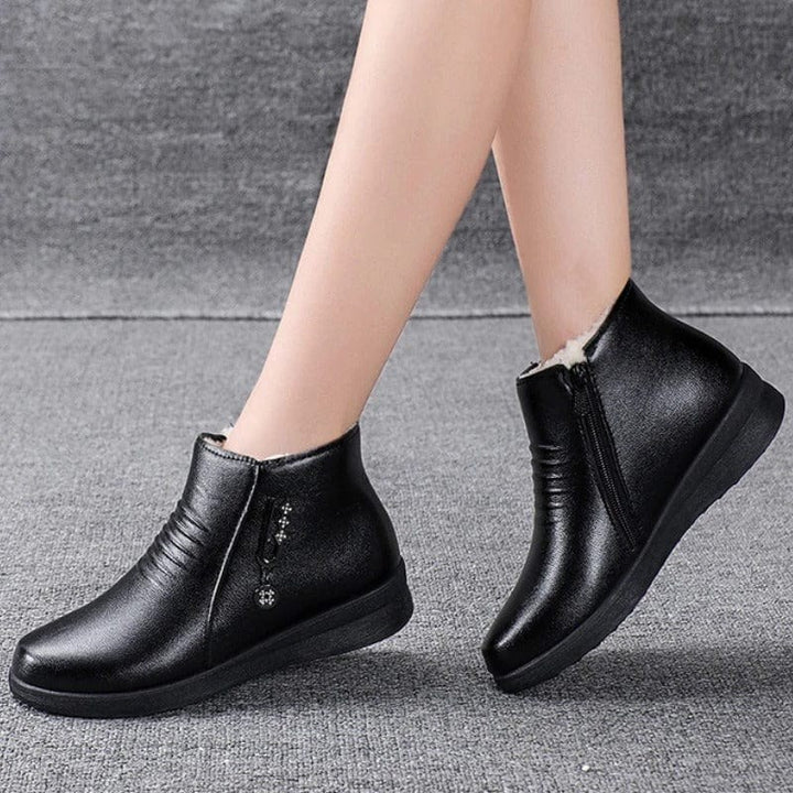 Samantha fur lined winter ankle boots — image 3