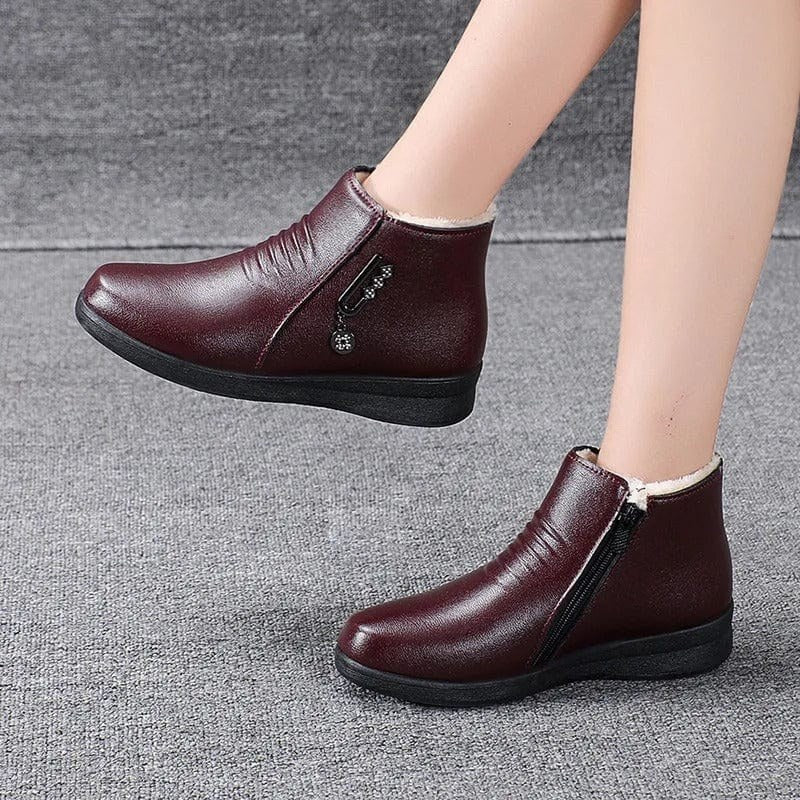 Samantha fur lined winter ankle boots — image 6