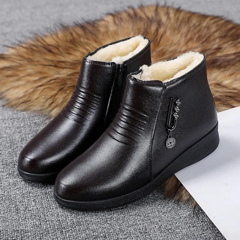 Samantha fur lined winter ankle boots — image 7