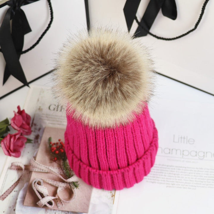 Melusine — Sleek Pom Beanie Winter Hat for Women