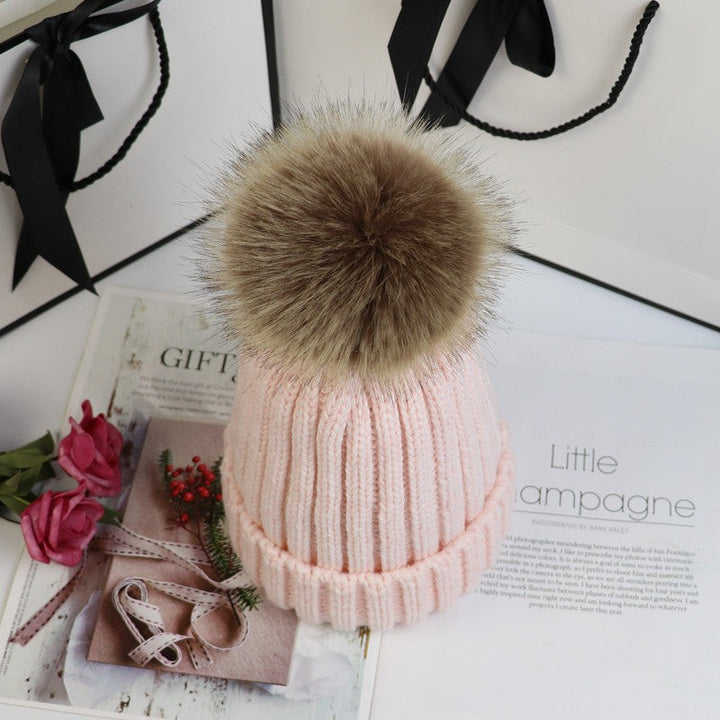 Melusine — Sleek Pom Beanie Winter Hat for Women