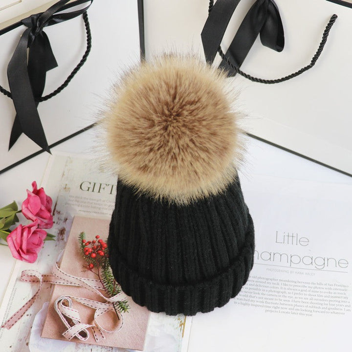 Melusine — Sleek Pom Beanie Winter Hat for Women