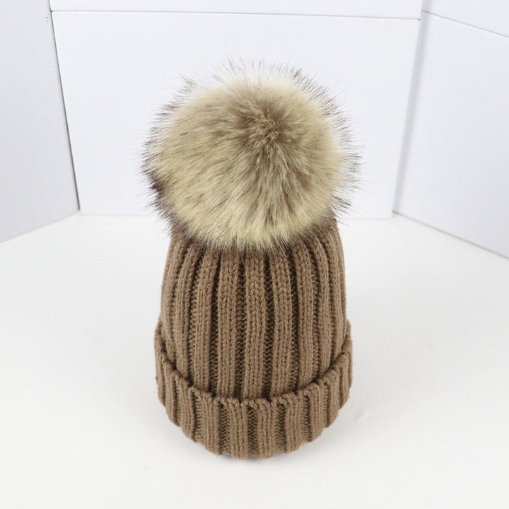Melusine — Sleek Pom Beanie Winter Hat for Women