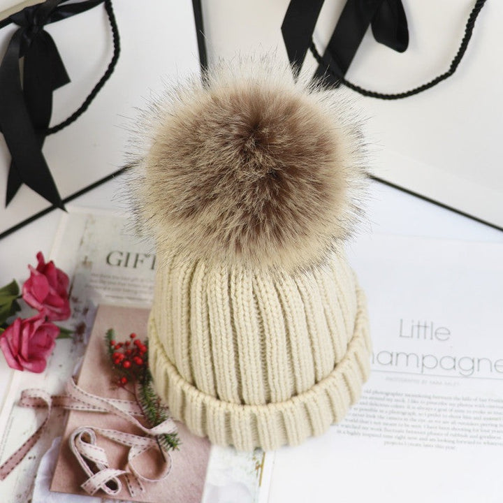 Melusine — Sleek Pom Beanie Winter Hat for Women