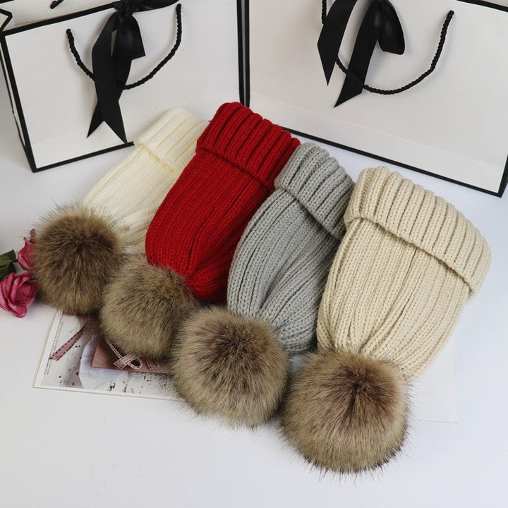 Melusine — Sleek Pom Beanie Winter Hat for Women