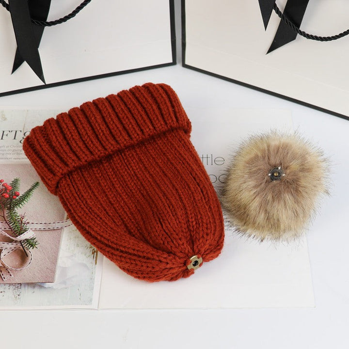 Melusine — Sleek Pom Beanie Winter Hat for Women
