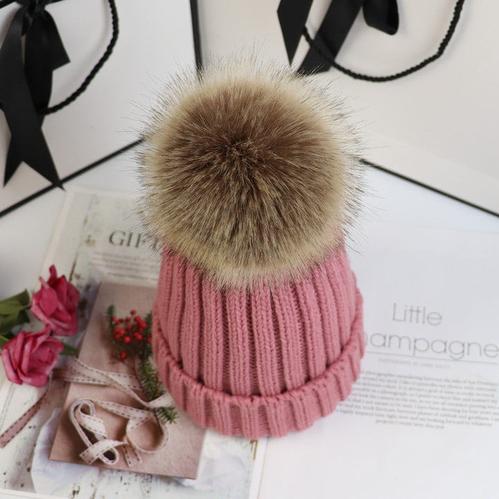 Melusine — Sleek Pom Beanie Winter Hat for Women
