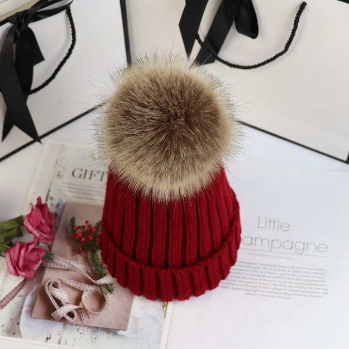 Melusine — Sleek Pom Beanie Winter Hat for Women