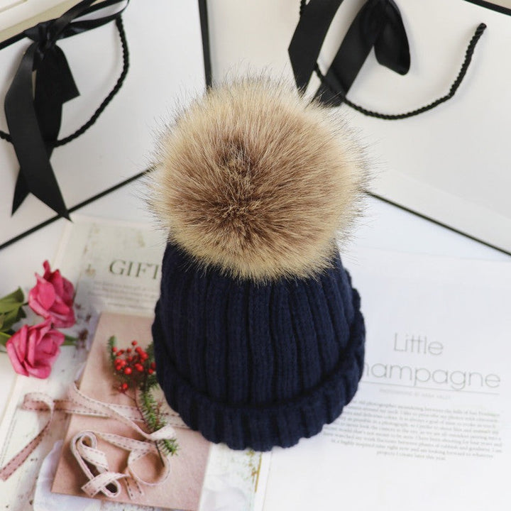 Melusine — Sleek Pom Beanie Winter Hat for Women