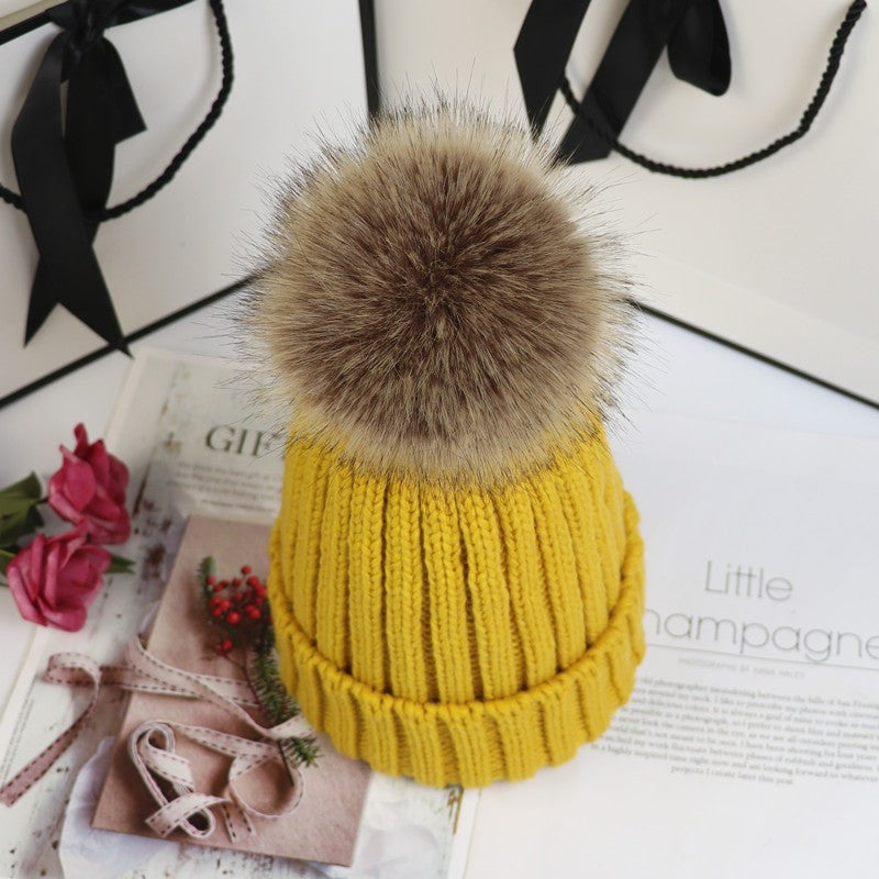 Melusine — Sleek Pom Beanie Winter Hat for Women