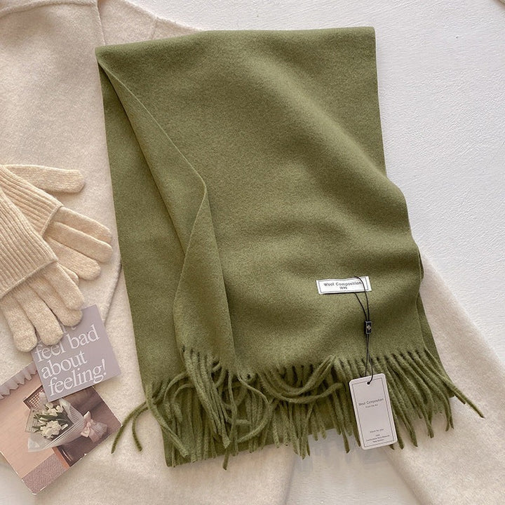 Bellamie — Soft Tassel Winter Scarf Shawl for Women