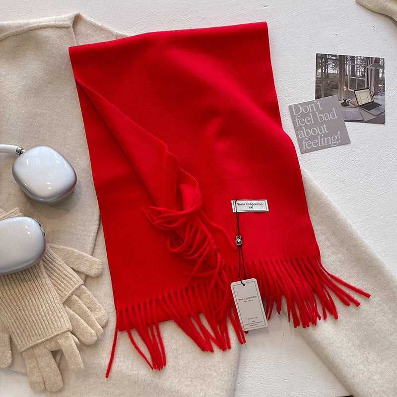 Bellamie — Soft Tassel Winter Scarf Shawl for Women