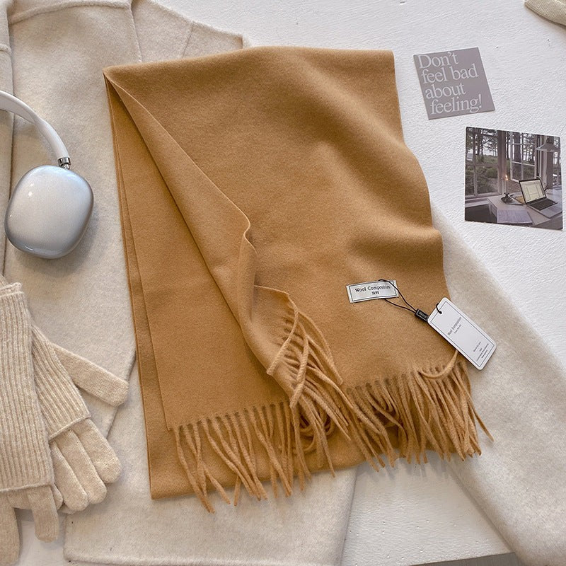Bellamie — Soft Tassel Winter Scarf Shawl for Women