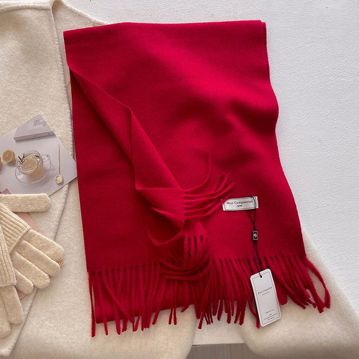 Bellamie — Soft Tassel Winter Scarf Shawl for Women