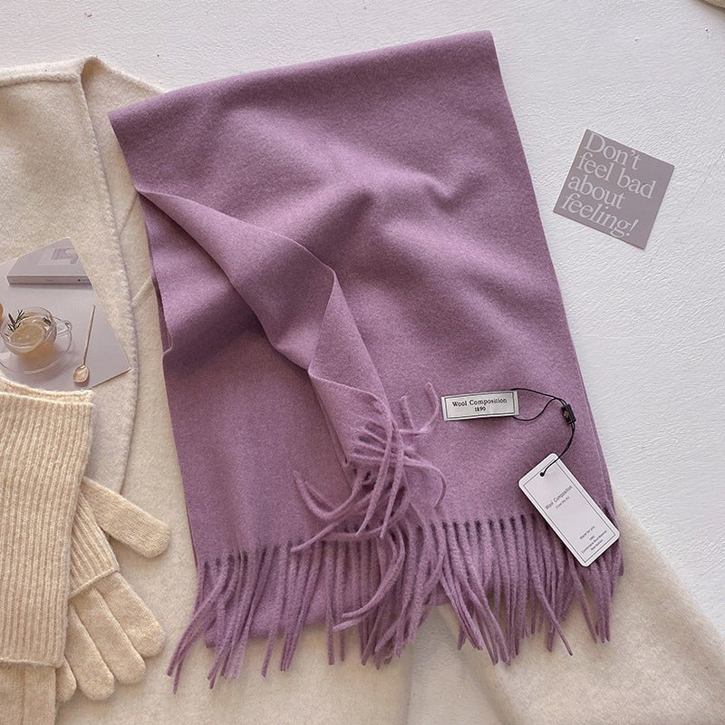 Bellamie — Soft Tassel Winter Scarf Shawl for Women