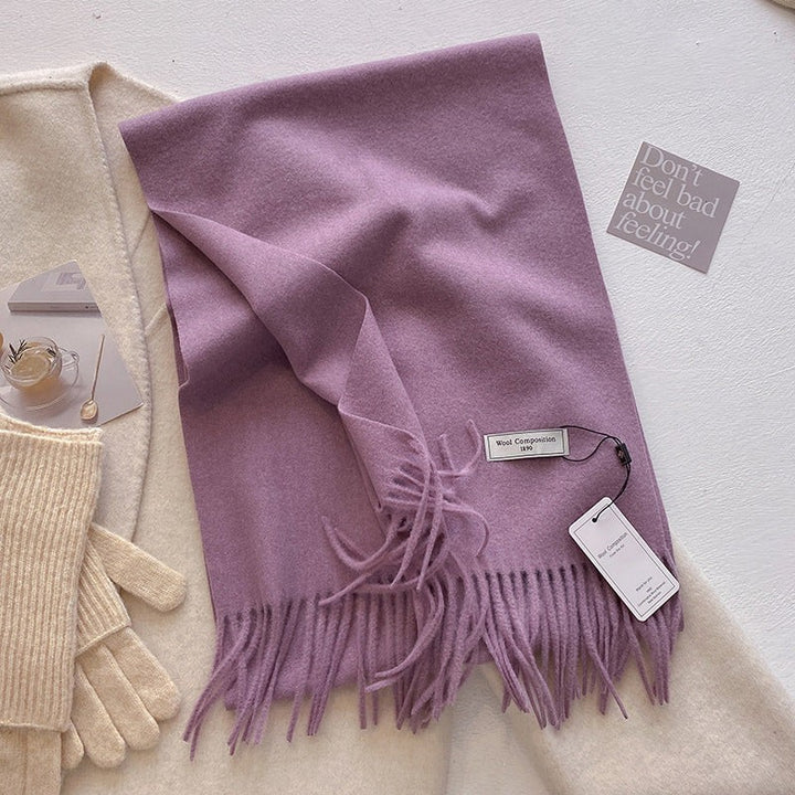 Bellamie — Soft Tassel Winter Scarf Shawl for Women