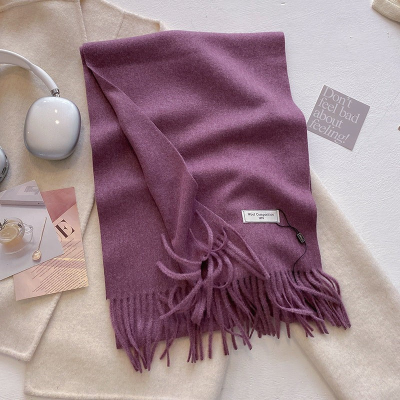 Bellamie — Soft Tassel Winter Scarf Shawl for Women