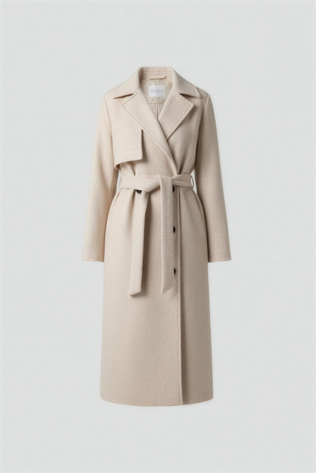 Sophia belted double breasted long coat — image 6