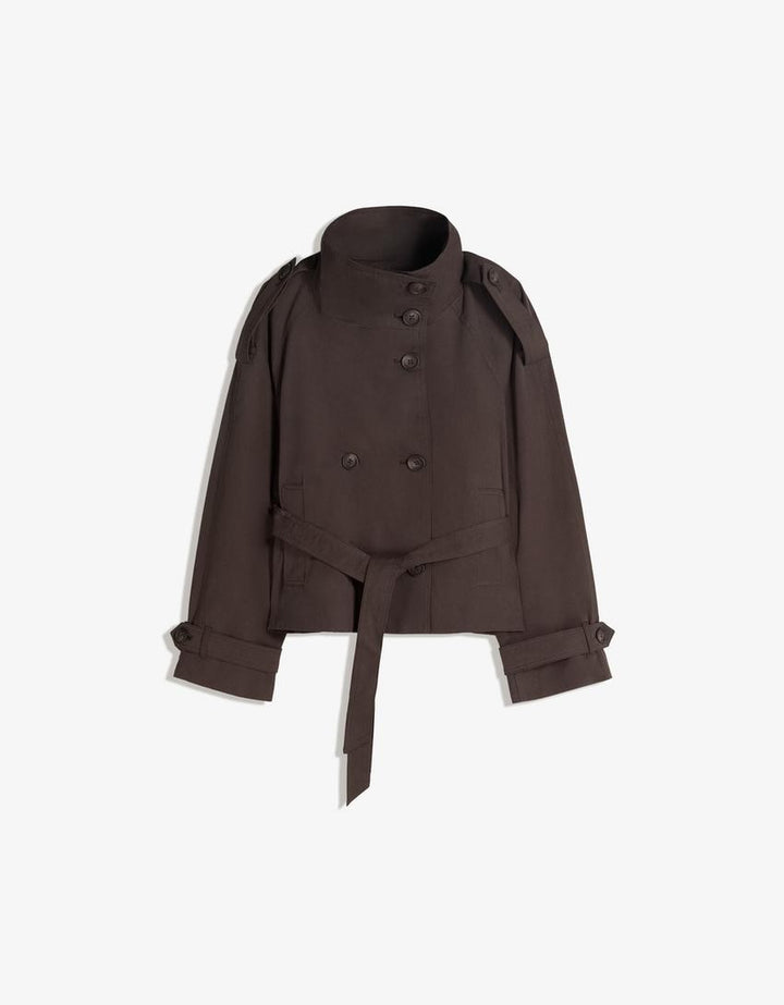 Suzanne — Chic Belted Cropped Trench Coat for Women (5), StyleTruly