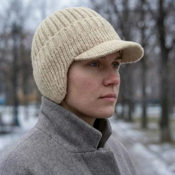 Nathanaelle — Thermal Winter Beanie with Ear Protection for Women