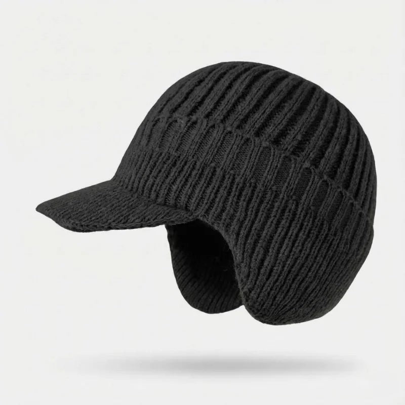 Nathanaelle — Thermal Winter Beanie with Ear Protection for Women
