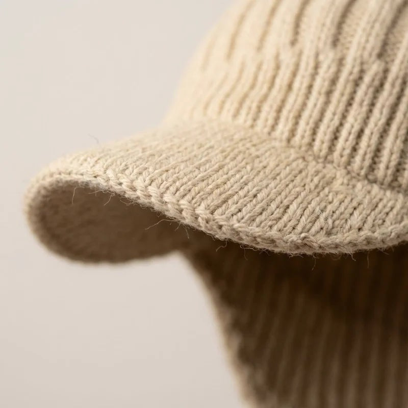 Nathanaelle — Thermal Winter Beanie with Ear Protection for Women
