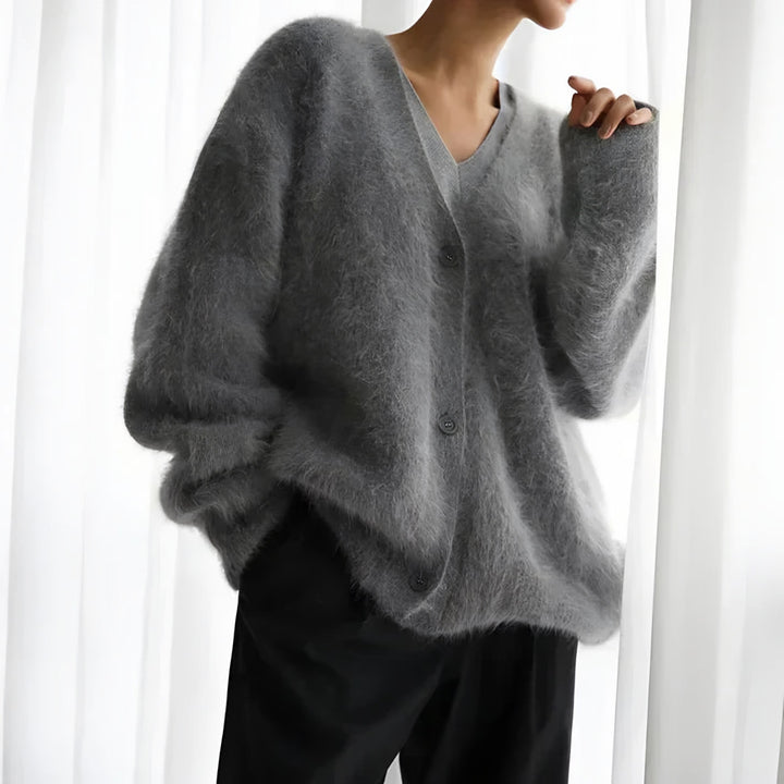 Vanessa oversized fuzzy cardigan — image 6
