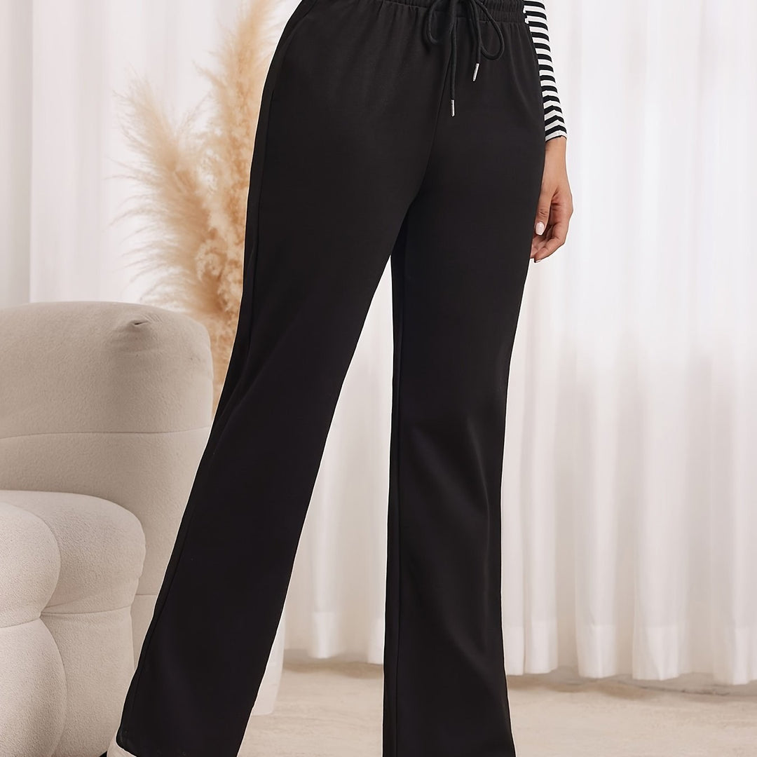 Verena high waisted wide leg sweatpants with drawstring — image 10