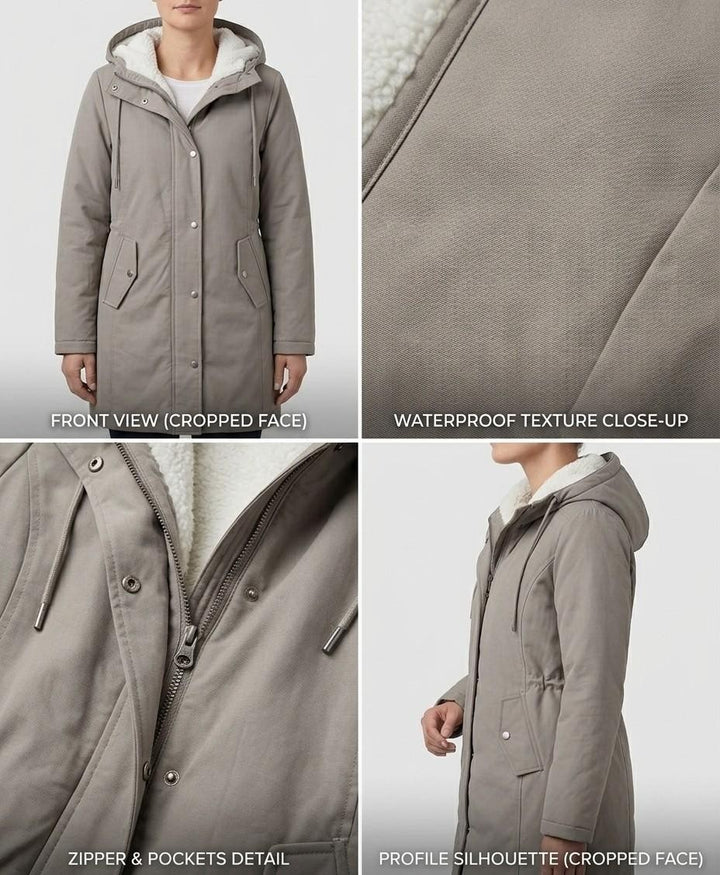 Carline — Waterproof Long Parka Winter Jacket for Women
