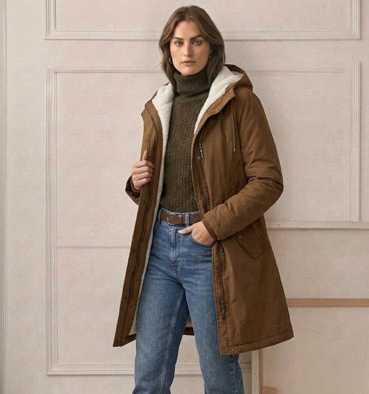 Carline — Waterproof Long Parka Winter Jacket for Women