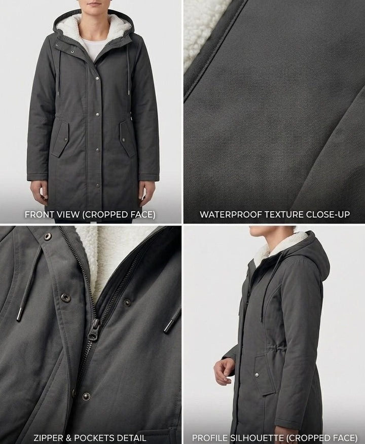 Carline — Waterproof Long Parka Winter Jacket for Women