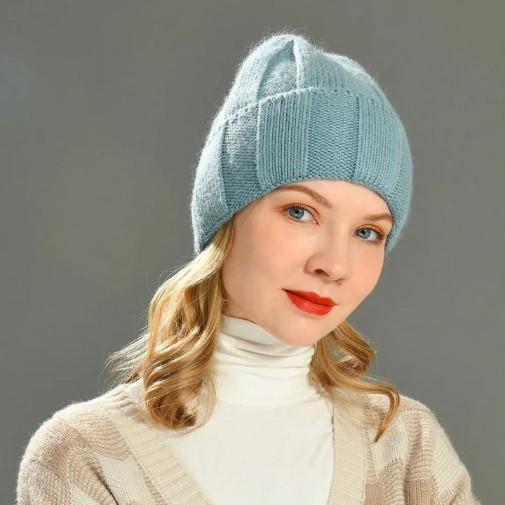 Katell — Winter Whisper Wool Beanie for Women
