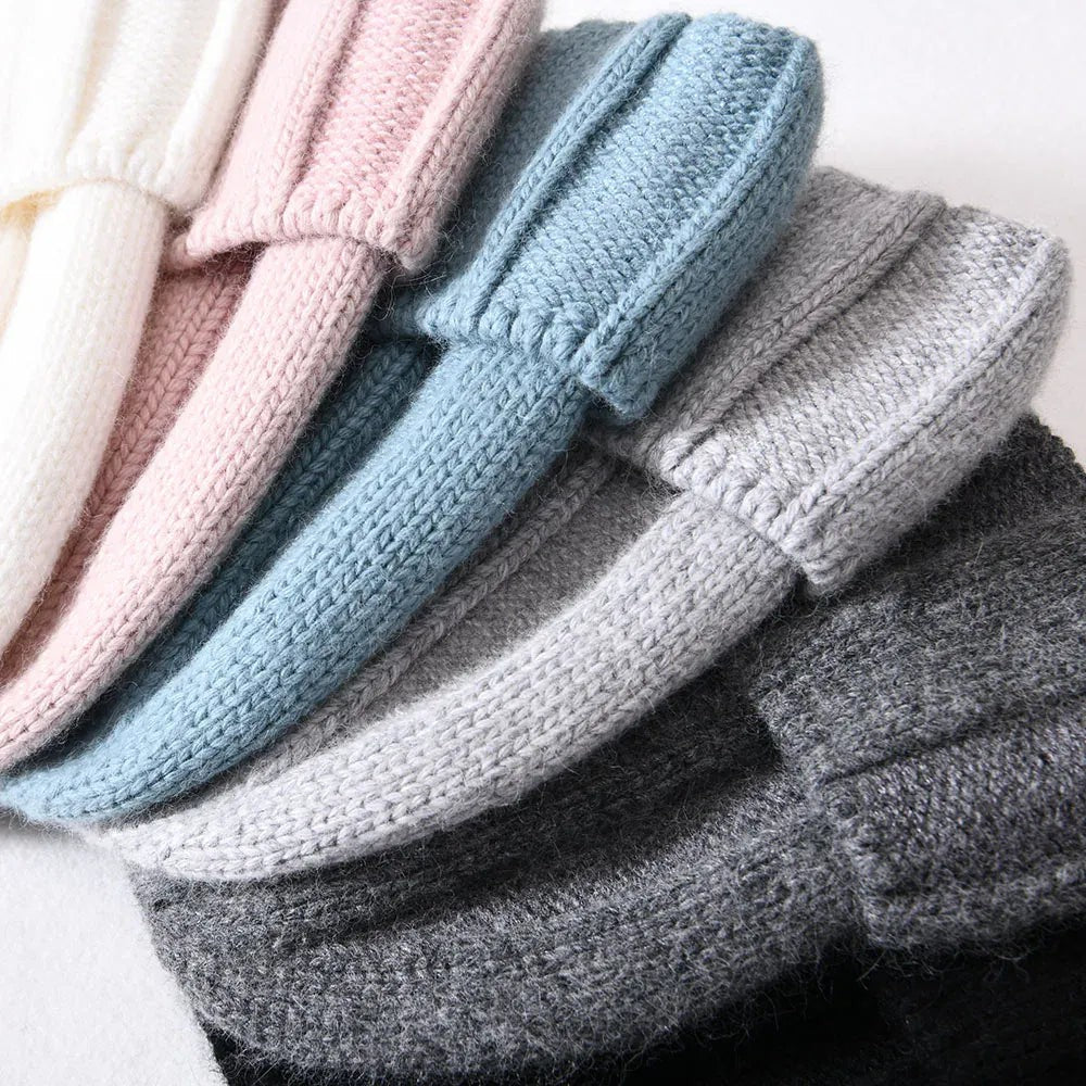 Katell — Winter Whisper Wool Beanie for Women