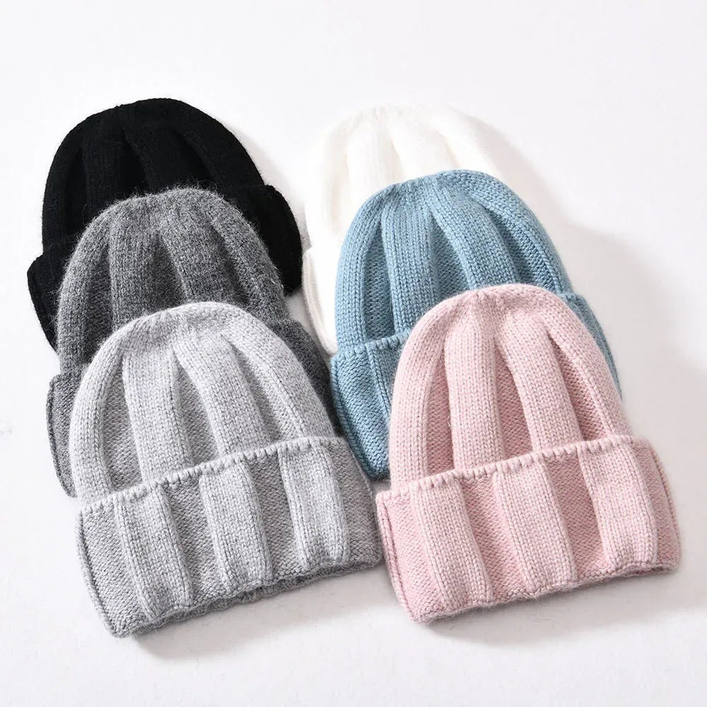 Katell — Winter Whisper Wool Beanie for Women