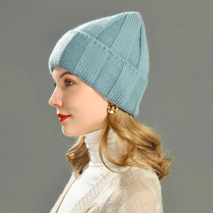Katell — Winter Whisper Wool Beanie for Women