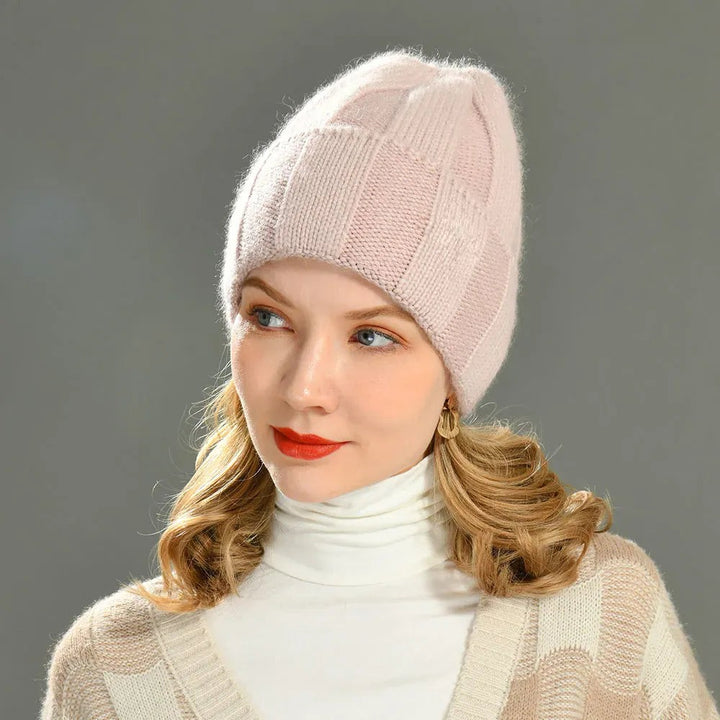 Katell — Winter Whisper Wool Beanie for Women