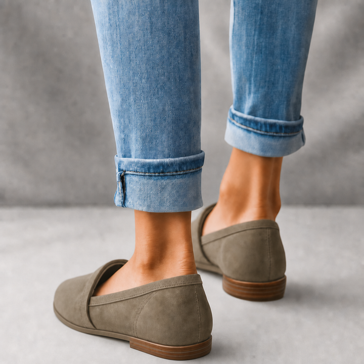 Pointed Toe Black Loafers — women's loafers in black