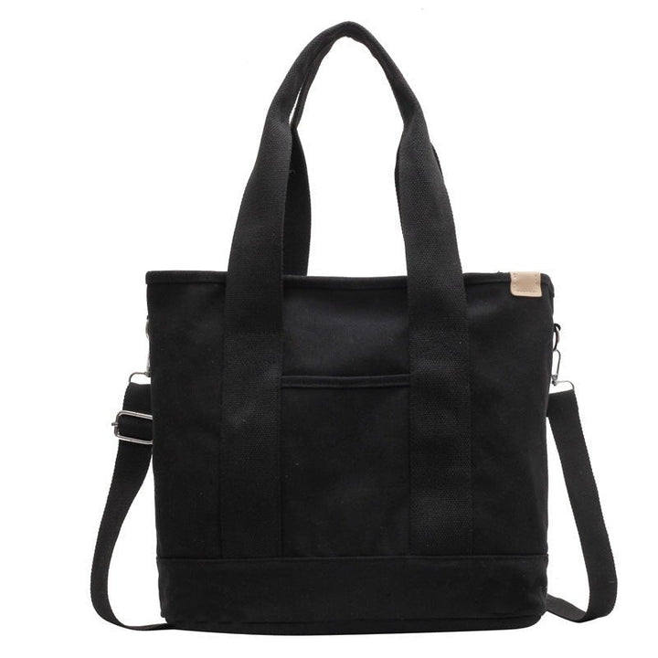 Melisande | Canvas Tote Crossbody Bag for Women - detail view