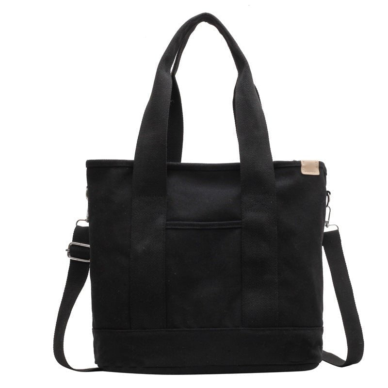 Melisande | Canvas Tote Crossbody Bag for Women - interior view