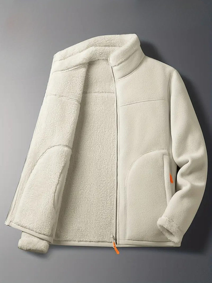 Reversible Fleece Jacket Winter Coat — winter jacket for women in pink